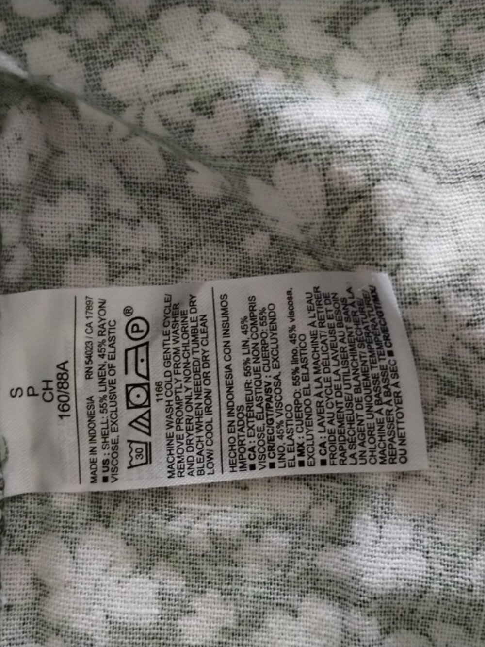 Old Navy Fit & Flare Sleeveless Linen-Blend Midi Dress NWOT - Picture 4 of 4